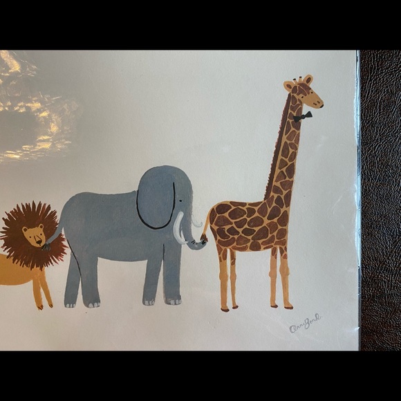 Rifle Paper Co. print by Anna Bond animals marching. So cute! - Picture 3 of 6